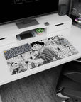 Key moments design on 32x16 mouse pad brings One Piece's legendary story to life for enthusiasts