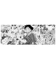 Compact One Piece mouse pad 32x12 with Luffy and manga theme for stylish and sleek desk decor