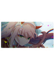 Zero Two desk mat 32x16 featuring vibrant close-up for gaming or workspace energy with creative flair
