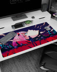 Emotional design on 40x20 mouse pad perfect for adding depth, vivid storytelling, and artistic flair to your gaming or desk setup