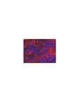 Abstract 14x10 mouse pad with bold purple and red swirls for a creative, vibrant design that adds energy and movement to your desk