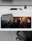 32x12 inches mouse pad with Ainz Ooal Gown and his elite warriors from Overlord, highlighting powerful presence and epic design.
