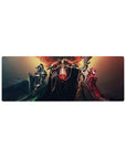 Compact 32x12 inches mouse pad featuring Ainz Ooal Gown and his elite warriors from Overlord, with bold energy and dark fantasy.