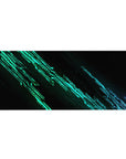 Circuit Neon Desk Mat 36x16 with neon circuit theme for immersive focus and tech-inspired inspiration