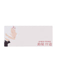 Streamlined Juuzou Suzuya Minimalist Desk Pad 28x12 featuring bold stitches for focused workspace energy