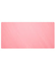 Blush Minimalist Desk Mat 32x16 featuring calming gradient for gaming or workspace energy with graceful flair