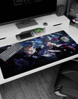 Re: Zero-inspired design on 40x20 desk pad perfect for adding bold, character-driven energy and dramatic flair to your setup or decor