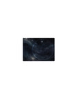Midnight galaxy mouse pad with arcane circle map design, classic 14x10 inches.