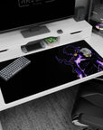 Solo Leveling-inspired design on 40x20 desk pad perfect for adding striking visuals and heroic intensity to your setup or decor