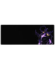 Compact Sung Jin-Woo Power Surge Desk Pad 32x12 with Solo Leveling theme for stylish and sleek desk decor