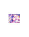 14x10 inches classic anime girl mouse pad with magical runes, moon staff, and open grimoire design.