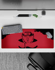 32x12 inches mouse pad with Pain, capturing the commanding power of the Akatsuki leader in minimalistic red tones.