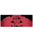 Compact 32x12 inches mouse pad featuring Pain, radiating with the red tones of the Akatsuki leader’s immense presence.