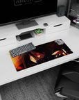 Dynamic Madara Uchiha artwork on 28x12 mouse pad perfect for celebrating legendary shinobi strength