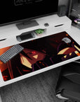 Stunning Madara Uchiha design on 40x20 desk pad perfect for fans of legendary shinobi aesthetics