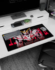 32x16 inches Mobile Suit Gundam Unicorn mouse pad featuring RX-0 Unicorn Gundam staring forward.