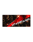 Persona 5 Royal mouse pad, 28x12 inches, featuring Joker and Phantom Thieves in dynamic design with bold reds and shadows.