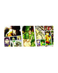 Mouse pad featuring the Joestar family legacy from JoJo's Bizarre Adventure, 28x12 inches, showcasing iconic action shots and vibrant colors.