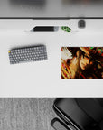 Small-sized 14x10 mouse pad with Ace design adds bold One Piece energy to any desk or workspace