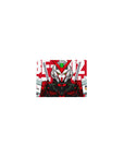 Classic anime mouse pad 14x10 inches featuring sharp Gundam Astray linework, twin blades, and tech decals.