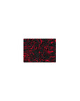 Classic 14x10 inches mouse pad with an intense red and black swirl design, featuring fluid twisting patterns for a powerful visual impact.