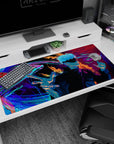 Premium 40x20 inch desk pad with Infinite Void design, perfect for adding anime vibrancy to any workspace