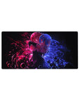 Mouse pad featuring Ram and Rem from Re: Zero, 32x16 inches, designed for anime fans seeking a dynamic workspace upgrade.