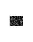 Classic 14x10 inches mouse pad featuring abstract polygon designs in black and white, perfect for adding modern flair to any desk setup.