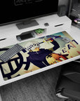 Strategic design on 40x20 mouse pad perfect for celebrating Trafalgar Law's tactical genius and charisma