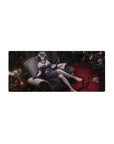 Streamlined Albedo mouse pad 28x12 featuring Guardian Overseer for bold and elegant workspace flair