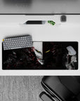 32x12 inches mouse pad featuring Ichigo Kurosaki, Hollow mask, and Vasto Lorde form for a fearsome Bleach-inspired workspace vibe.