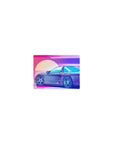 Classic 14x10 inches mouse pad with the Neon Racer Drift, featuring a sports car and neon sunset, bringing retro racing and nostalgia to your desk.
