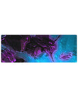 Compact Unit-01 Neon Fury Mouse Pad 32x12 with Evangelion theme for stylish and sleek desk decor