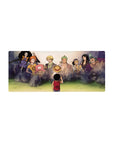 Mouse pad featuring Luffy and the Straw Hat Pirates from One Piece, 28x12 inches, highlighting their loyalty and love in a powerful tribute.