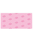 Mouse pad featuring Akatsuki clouds, 32x16 inches, in a soft pink design, balancing the organization’s mystique with a light touch.