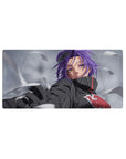 Konan mouse pad 32x16 featuring origami powers and purple hair for dynamic gaming sessions