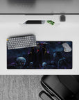 Compact 28x12 mouse pad highlights Ainz Ooal Gown's dark fantasy with skeletal army for immersive vibes