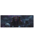 Compact Overlord mouse pad 32x12 with Ainz Ooal Gown and skeletal forces for sleek and edgy desk flair