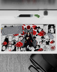 32x16 inches mouse pad showcasing Itachi Uchiha, capturing the essence of his powerful Sharingan and difficult decisions from Naruto.