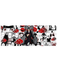 Compact 32x12 inches mouse pad featuring Itachi Uchiha, showcasing his Sharingan and the complex decisions he made for Naruto’s narrative.