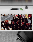 Legendary Akatsuki 32x16 mouse pad with mystery and danger vibes for bold Naruto fan setups