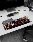Rogue ninja and elite group design on 32x12 mouse pad ideal for fans of Naruto's dark side