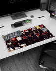 Iconic rogue ninja artwork on 32x16 mouse pad perfect for showcasing Naruto's infamous group