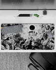 32x16 inches mouse pad with the Berserk Eclipse scene, featuring the Black Sun surrounded by demons, perfect for fans looking to bring intensity to their desk.