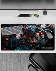 Bold 32x16 mouse pad combines Ainz Ooal Gown's dark power with sleek design for anime fan appeal