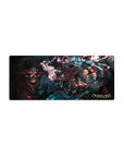 Streamlined Overlord mouse pad 28x12 featuring Ainz Ooal Gown for bold and stylish workspace flair