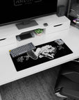 Dynamic Gear 5 artwork on 28x12 mouse pad perfect for celebrating Luffy's ultimate transformation