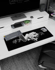 Small but impactful 32x12 mouse pad showcases Gear 5's bold contrasts with intricate artistry