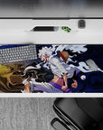 Striking 36x16 desk pad highlights Luffy's bold transformation and chaotic energy for fan appeal