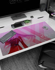 Darling in the Franxx-inspired design on 40x20 mouse pad perfect for adding personality, creativity, and visual impact to your setup or decor